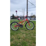 Bērnu velosipēds 20" Tec TopVelo Plus sarkans