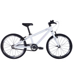 Bērnu velosipēds AL 20" Leon GO Vbr rāmis-10" balts ar rozā zvans