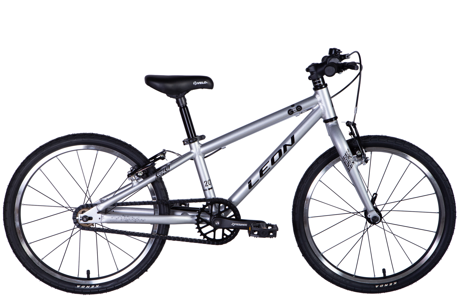 Bērnu velosipēds AL 20" Leon GO Vbr rāmis-10" pelēki-melns ar zvanu. Bērnu velosipēds AL 20" Leon GO Vbr rāmis-10" pelēki-melns ar zvanu.
