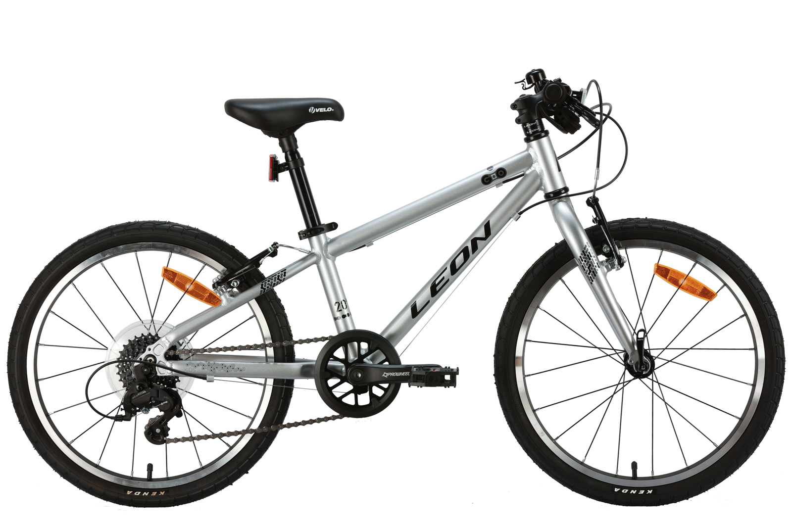Bērnu velosipēds AL 20" Leon TopVelo GO 7 ātrumi Vbr rāmis-10" pelēks ar melnu Bērnu velosipēds AL 20" Leon TopVelo GO 7 ātrumi Vbr rāmis-10" pelēks ar melnu