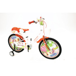Bērnu velosipēds Corelli Lovely 20" balts - sarkans