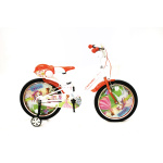 Bērnu velosipēds Corelli Lovely 20" balts - sarkans