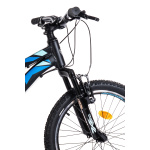 Bērnu velosipēds Corelli Snoop 3.3 20" - 10'' melns - dzeltens