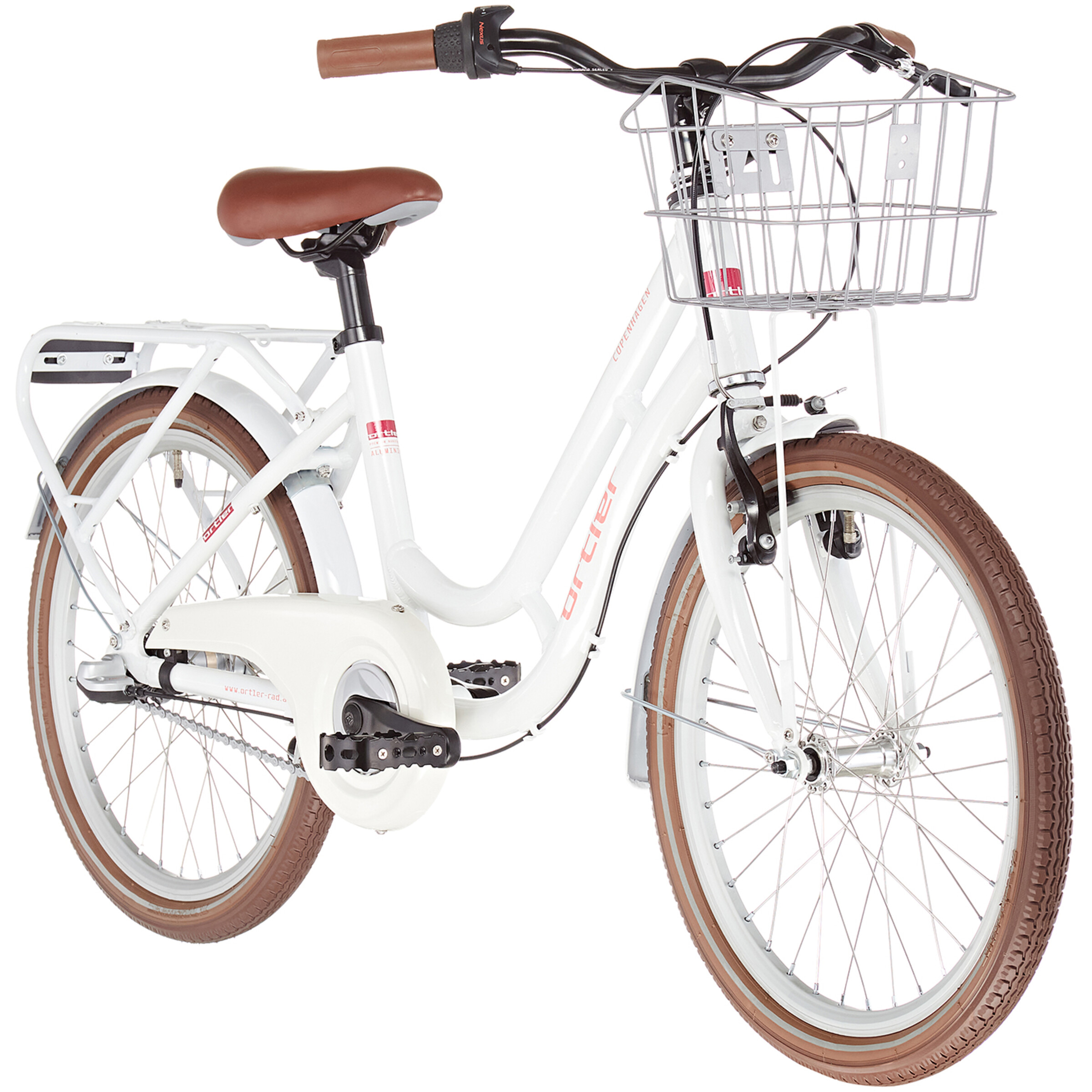 Bērnu velosipēds Ortler Copenhagen 20" balts Bērnu velosipēds Ortler Copenhagen 20" balts