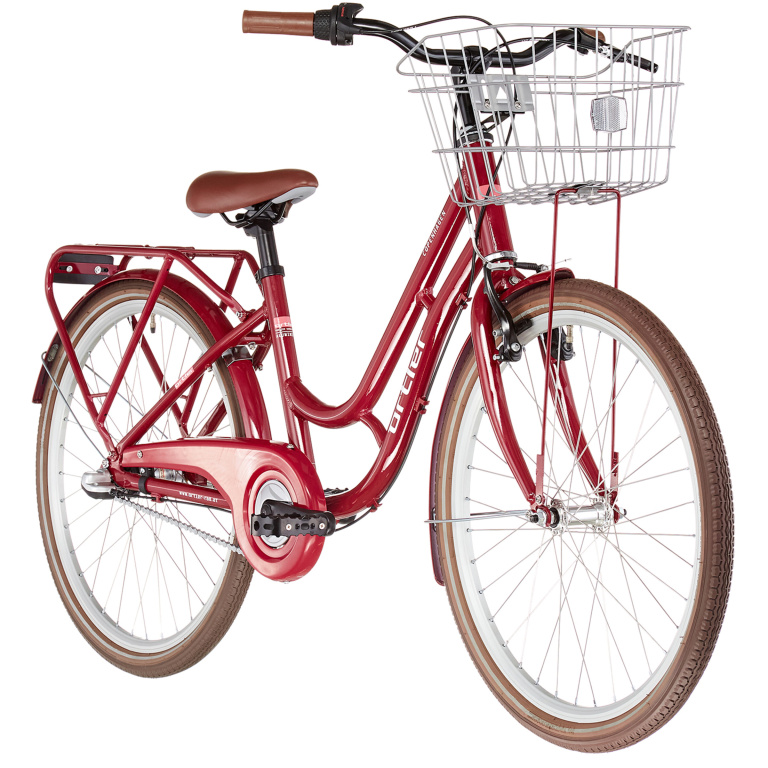 Bērnu velosipēds Ortler Copenhagen 24" sarkans