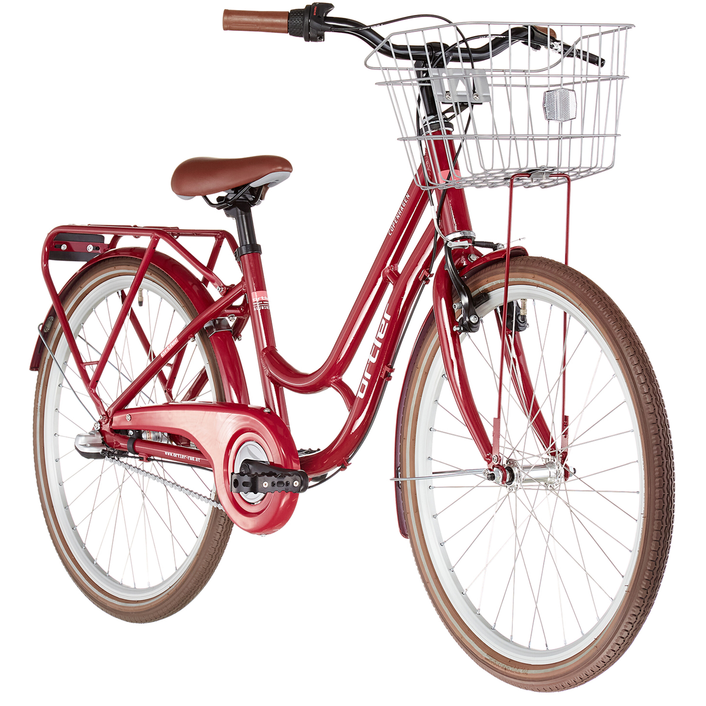 Bērnu velosipēds Ortler Copenhagen 24" sarkans Bērnu velosipēds Ortler Copenhagen 24" sarkans