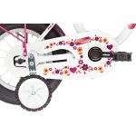Bērnu velosipēds Vermont Girly 12" - 8'' balts/rozā