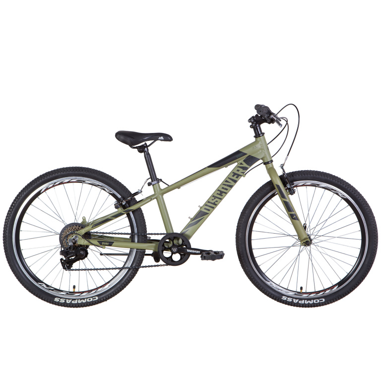 Bicycle AL 24 Discovery QUBE Vbr frame-11.5" khaki (matt) 2022