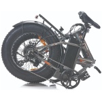 Elektriskais velosipēds Corelli Voniq salokāms 20" pelēks