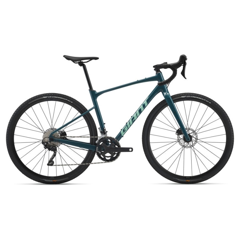 Gravel velosipēds Giant Revolt 1 tumši zils (2023.g.) (M)