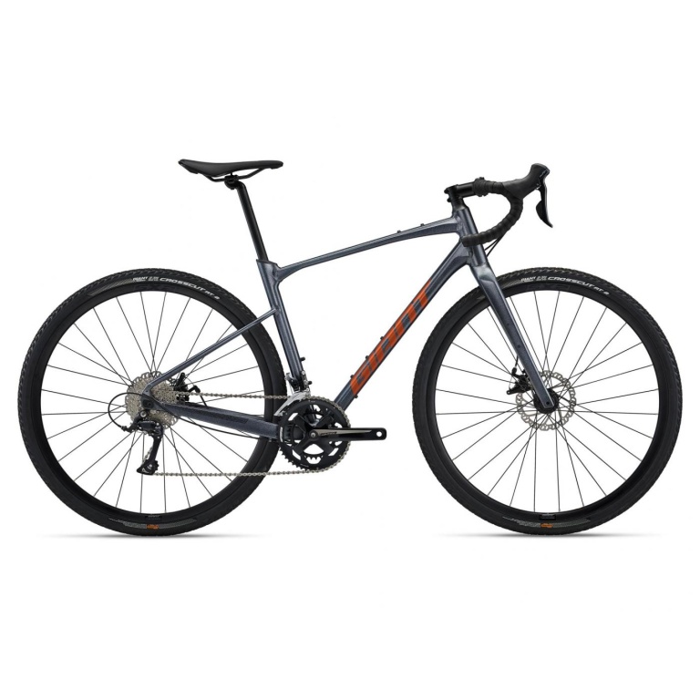 Gravel velosipēds Giant Revolt 2 pelēks (2023.g.)