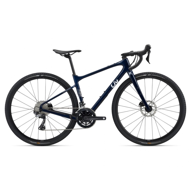 Gravel velosipēds Liv Devote Advanced 2 tumši zils (2023.g.) (M)