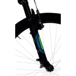 Itāļu kalnu velosipēds HOGAN MTB 27.5" melns/zaļš