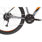 Kalnu velosipēds Serious Eight Ball Disc 27.5" - 54cm  pelēks/oranžs