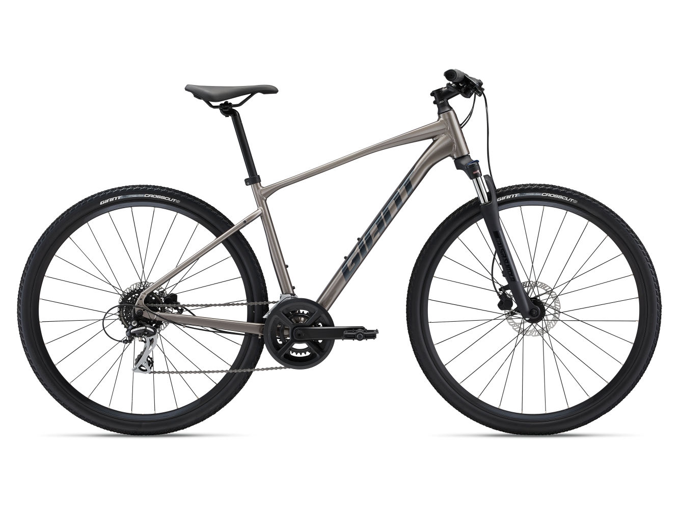 Kross velosipēds Giant Roam 3 Disc pelēks (2023.g) Kross velosipēds Giant Roam 3 Disc pelēks (2023.g)