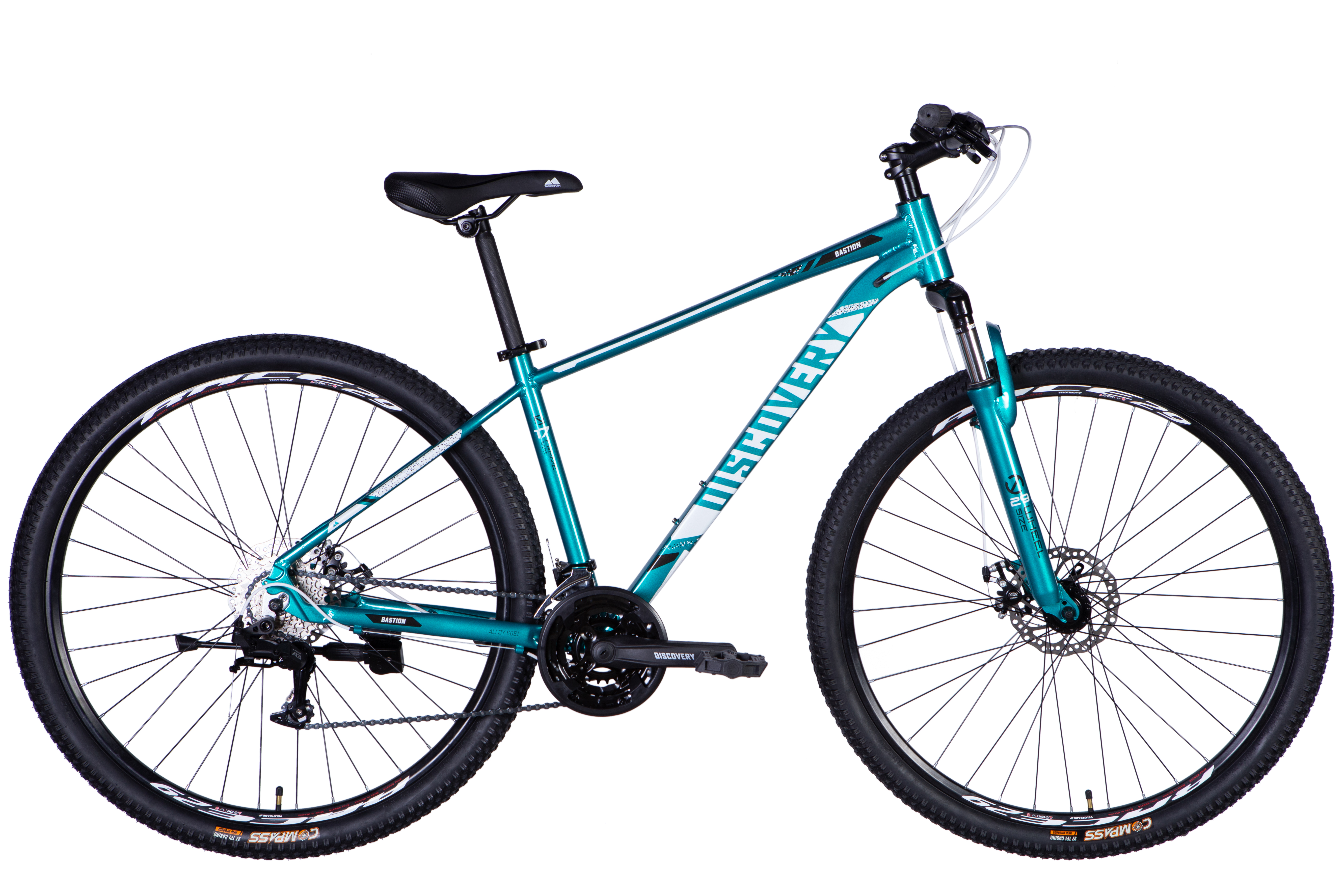 MTB velosipēds 29" Discovery TopVelo BASTION MD CS rāmis-43 cm tirkīza MTB velosipēds 29" Discovery TopVelo BASTION MD CS rāmis-43 cm tirkīza