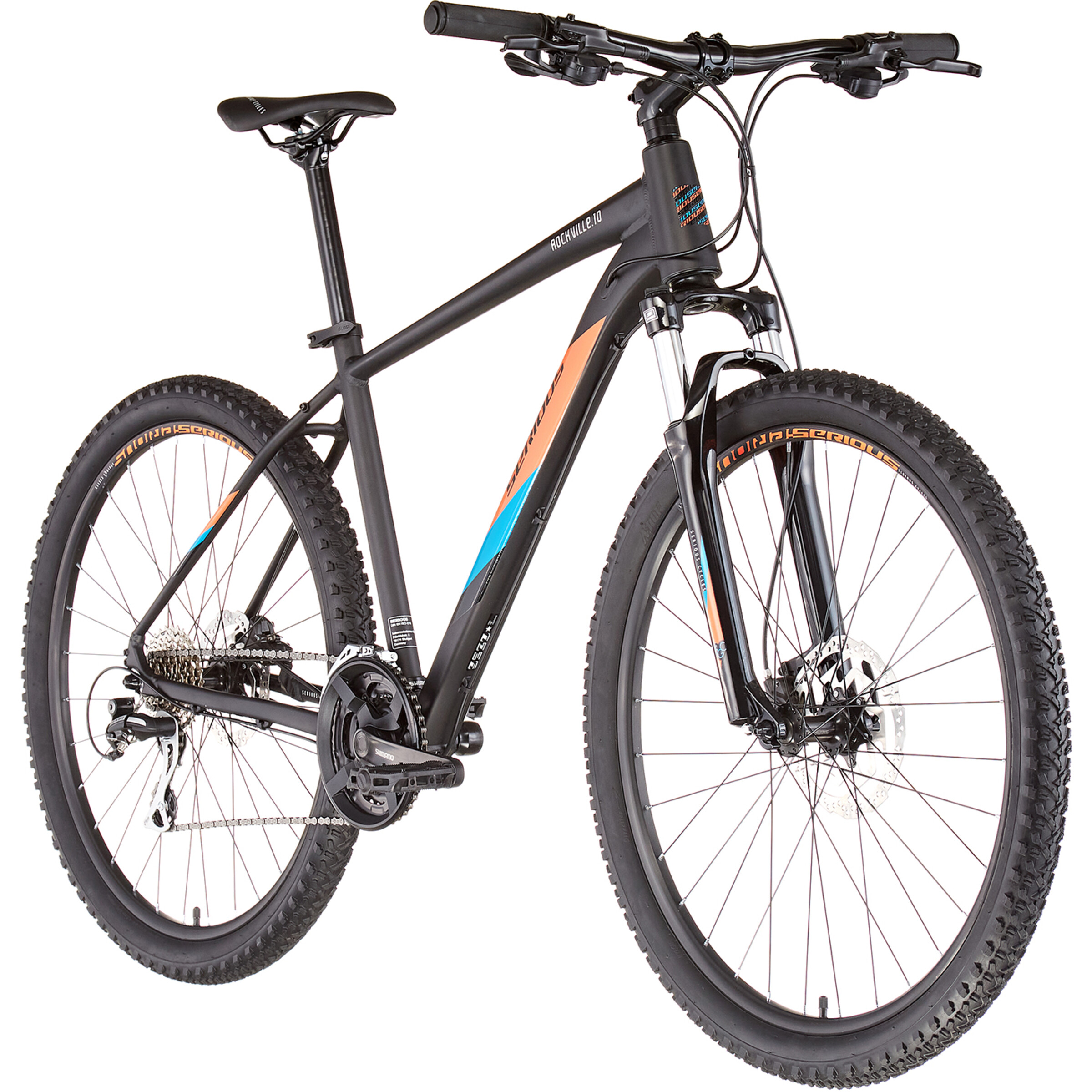 Mountain Bike Serious Rockville 10 27.5" Hydraulic Disc Brakes - Black Mountain Bike Serious Rockville 10 27.5" Hydraulic Disc Brakes - Black