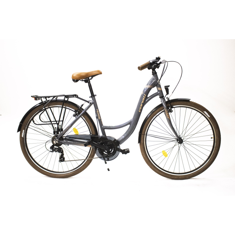 Pilsētas Velosipēds Corelli Merrie 28" pelēks - brūns