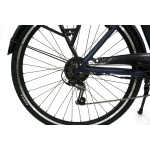 Pilsētas elektriskais velosipēds Coppi City E-Bike 28" melns