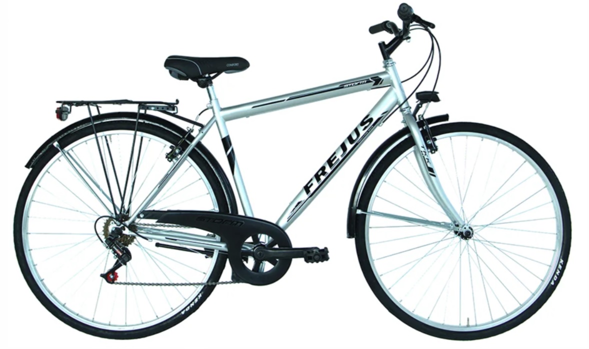 Pilsētas velosipēds Frejus City Bike 28'' Sudraba Pilsētas velosipēds Frejus City Bike 28'' Sudraba