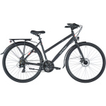 Pilsētas velosipēds Orlter Lindau Disc Trapez 28'' - 21'' melns