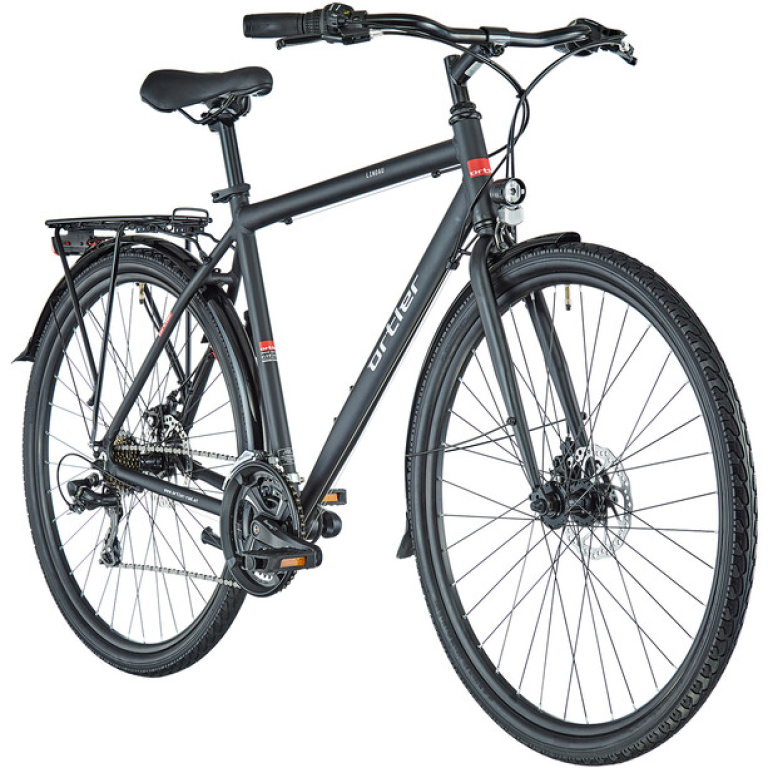 Pilsētas velosipēds Ortler Lindau Disc 28'' - 55cm melns