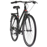 Pilsētas velosipēds Ortler Lindau Trapez 28'' - 50cm melns