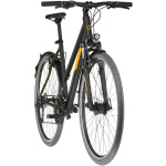Pilsētas velosipēds Serious Cedar Street trapeze 28'' - 44cm melns/oranžs