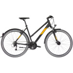 Pilsētas velosipēds Serious Cedar Street trapeze 28'' - 48cm melns/oranžs