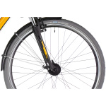 Pilsētas velosipēds Serious Cedar Street trapeze 28'' - 48cm melns/oranžs