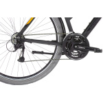 Pilsētas velosipēds Serious Cedar Street trapeze 28'' - 48cm melns/oranžs