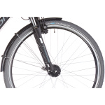 Pilsētas velosipēds Vermont James Cook 28'' - 56 cm melns