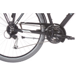 Pilsētas velosipēds Vermont James Cook 28'' - 56 cm melns
