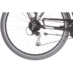 Pilsētas velosipēds Vermont James Cook 28'' - 56 cm melns
