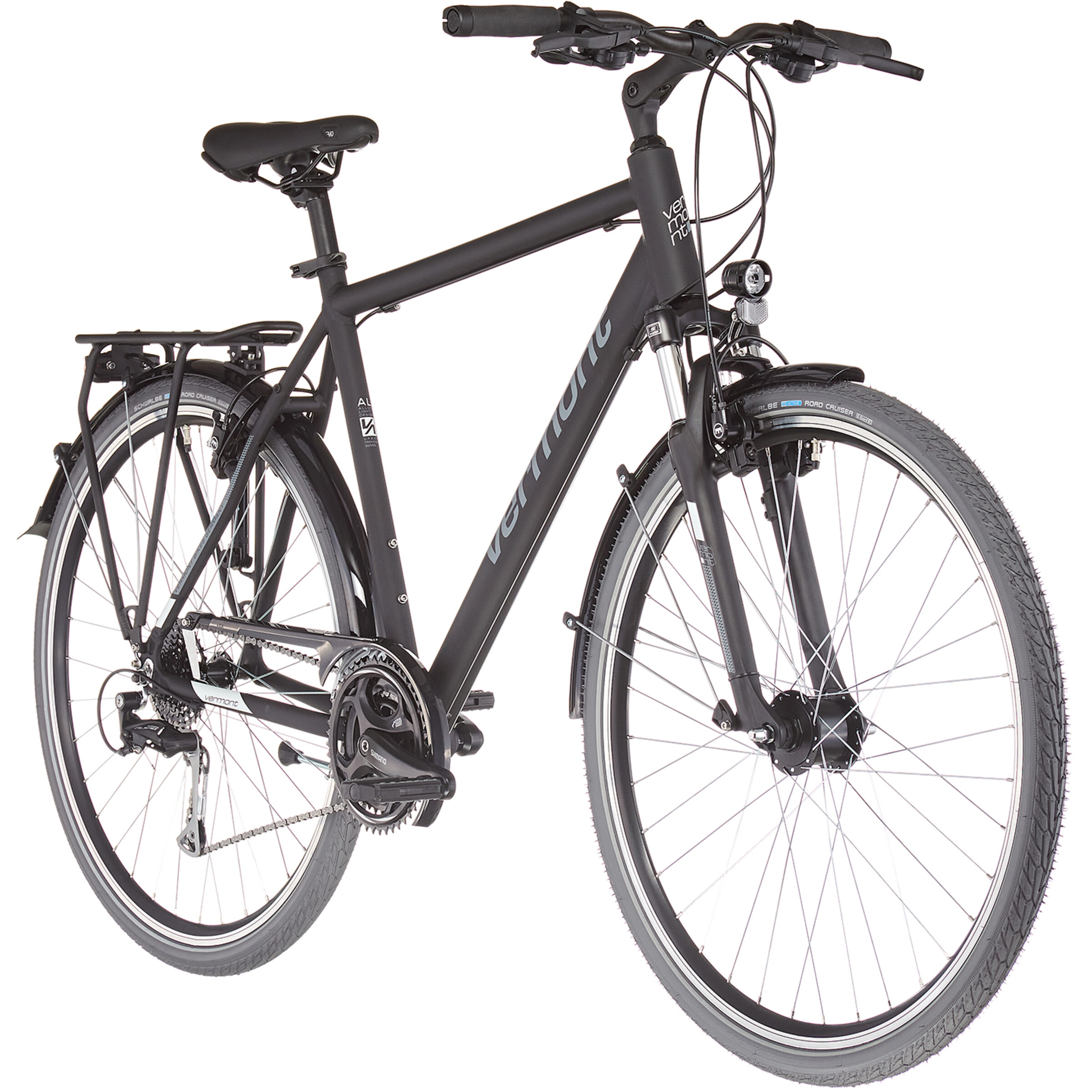 Pilsētas velosipēds Vermont James Cook 28'' - 56 cm melns Pilsētas velosipēds Vermont James Cook 28'' - 56 cm melns