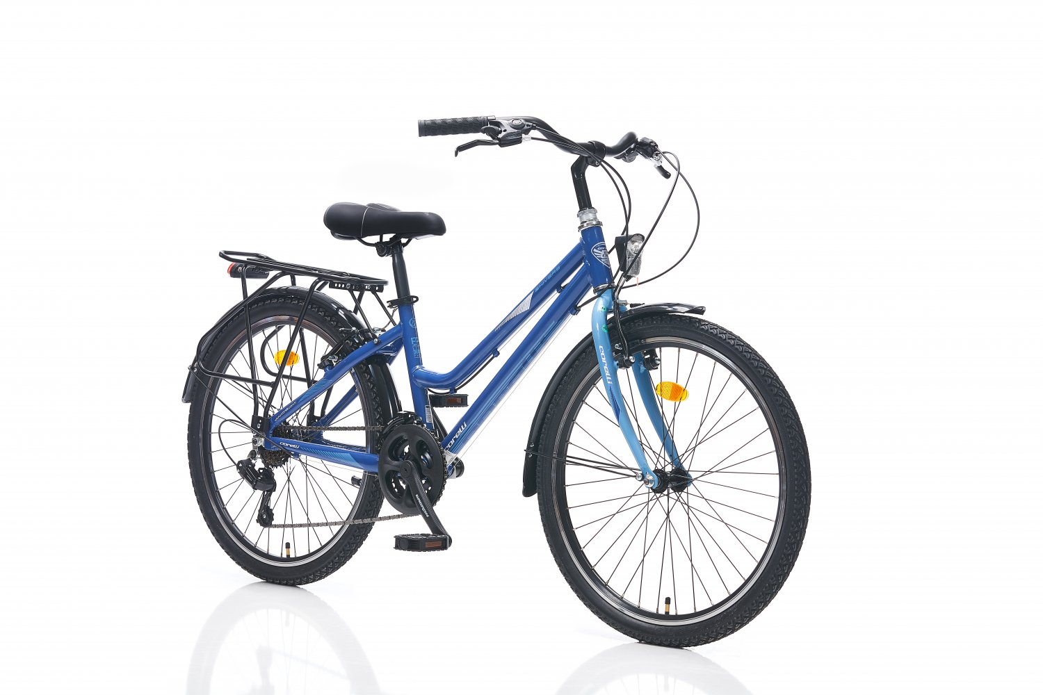 Pusaudžu velosipēds Corelli Shiwers 26" - 16'' zils Pusaudžu velosipēds Corelli Shiwers 26" - 16'' zils