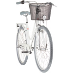 Sieviešu pilsētas velosipēds Orlter Fjareril 28'' - 50cm balts