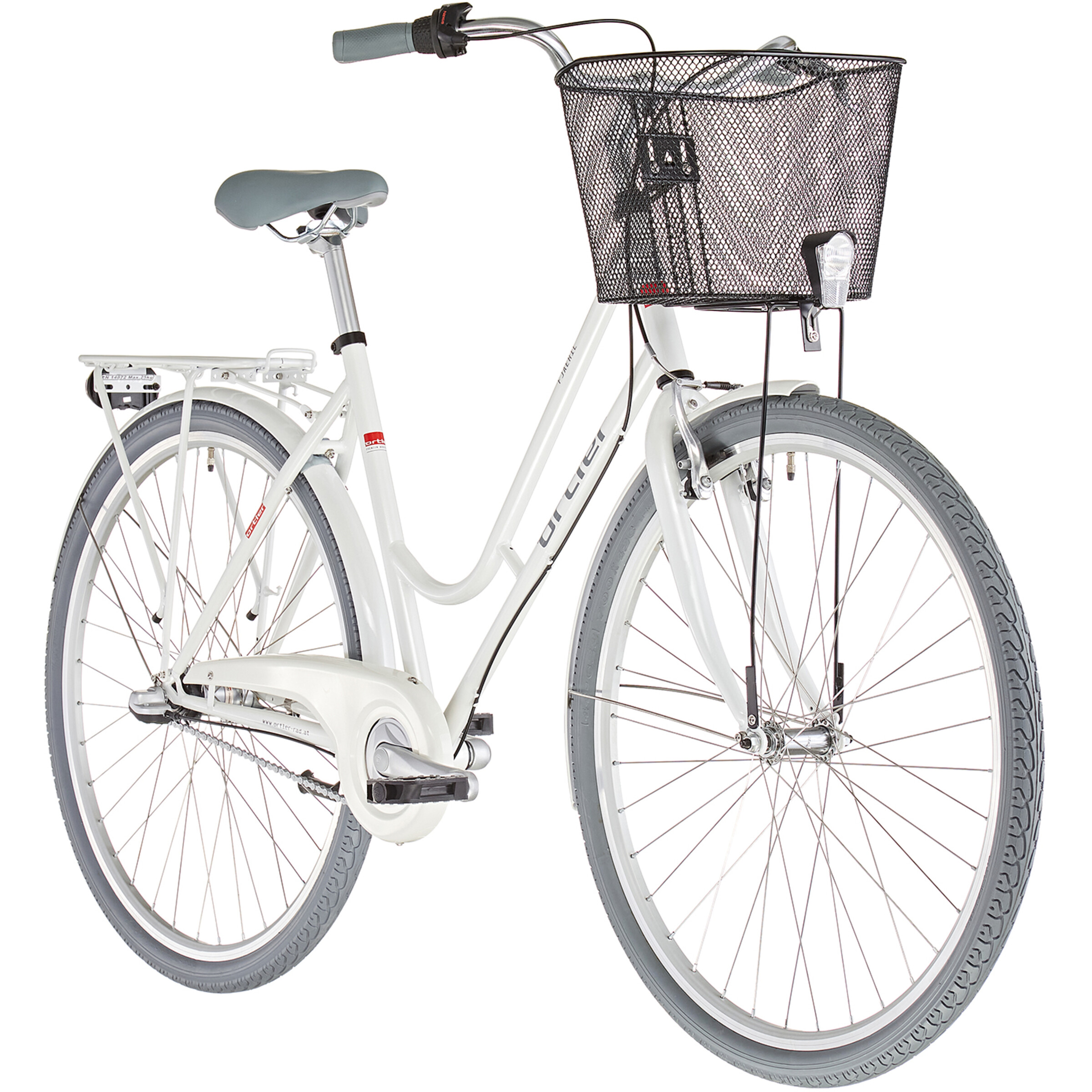 Sieviešu pilsētas velosipēds Orlter Fjareril 28'' - 50cm balts Sieviešu pilsētas velosipēds Orlter Fjareril 28'' - 50cm balts