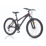 Swing 3.0 MTB Lady v-brake 26" Melns/rozā/pelēks
