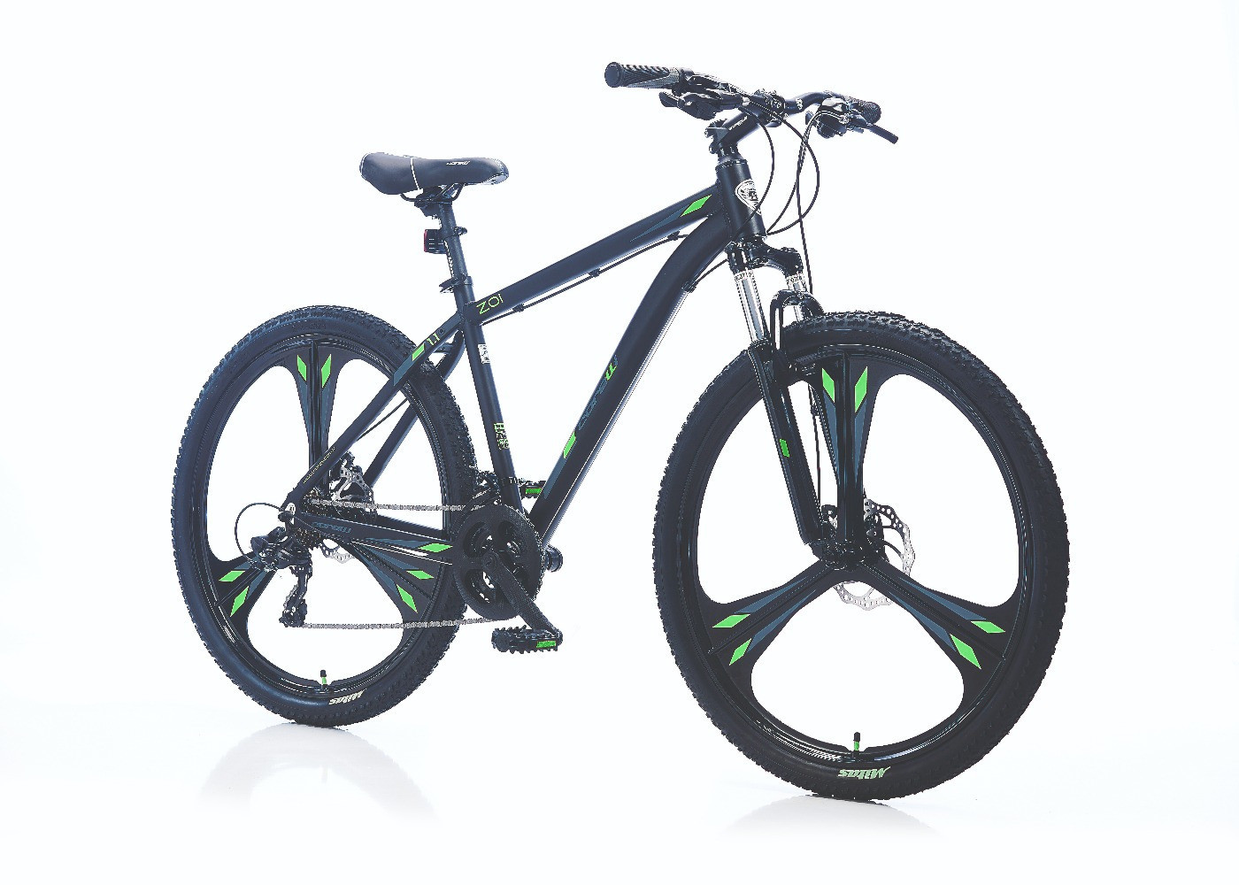 Velosipēds 29" Corelli TopVelo Zoi 1.2 Black/Green Velosipēds 29" Corelli TopVelo Zoi 1.2 Black/Green