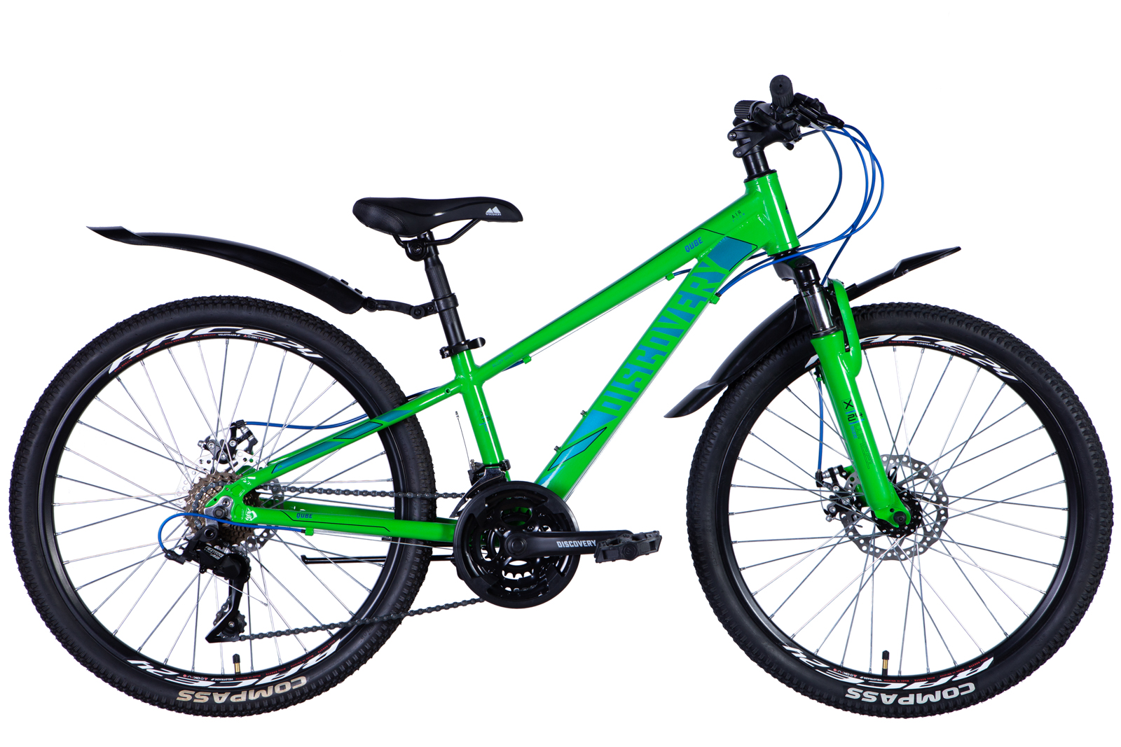 Velosipēds AL 24" Discovery QUBE DD rāmis-11 Velosipēds AL 24" Discovery QUBE DD rāmis-11