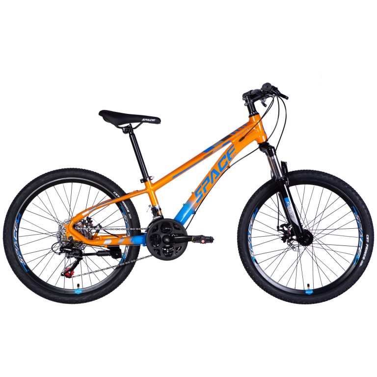 Velosipēds AL 24" Formula TopVelo SPACE MERCURY DD FR rāmis-11" oranži-zils