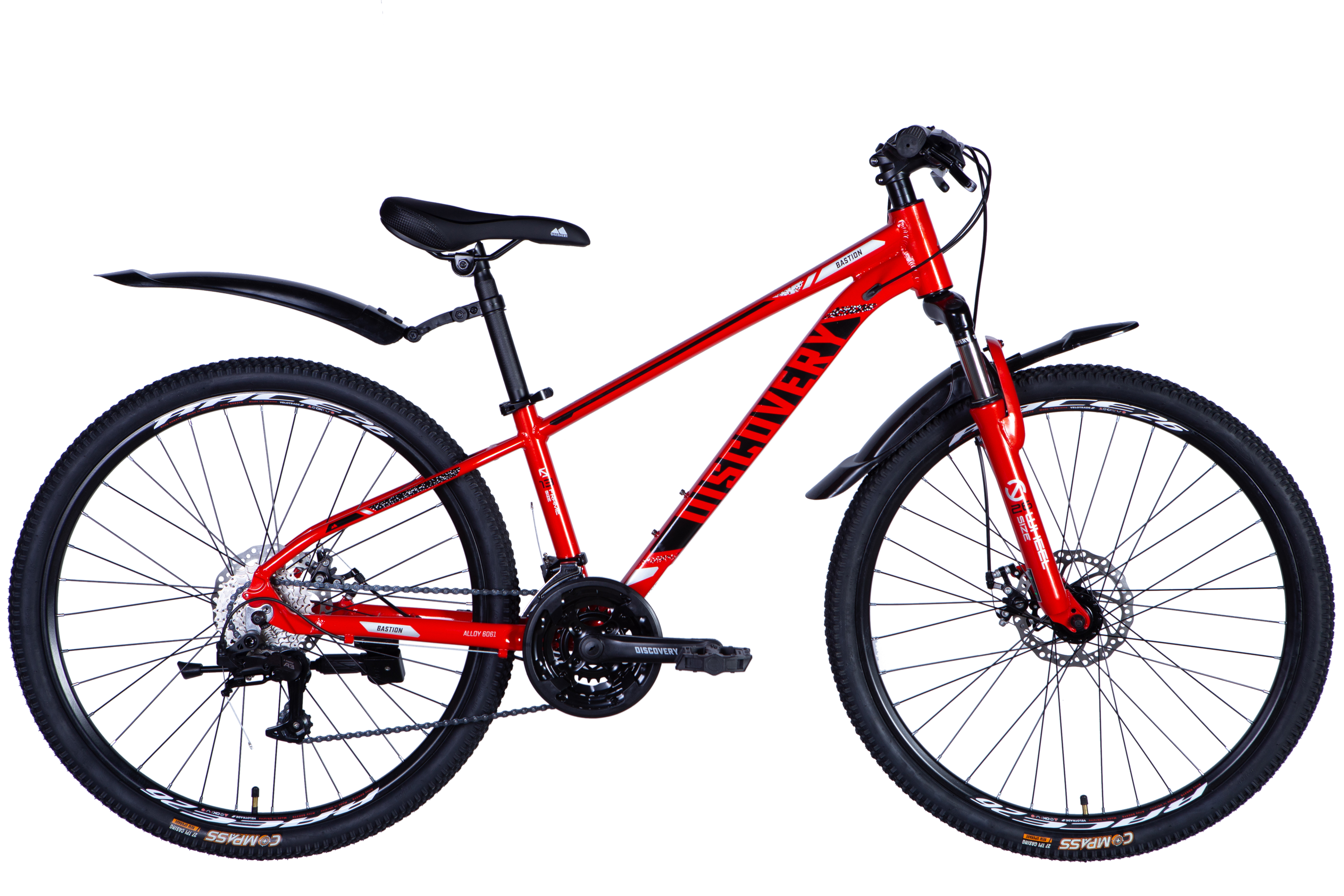 Velosipēds AL 26" Discovery TopVelo BASTION DD CS rāmis-13" sarkani-melns Velosipēds AL 26" Discovery TopVelo BASTION DD CS rāmis-13" sarkani-melns