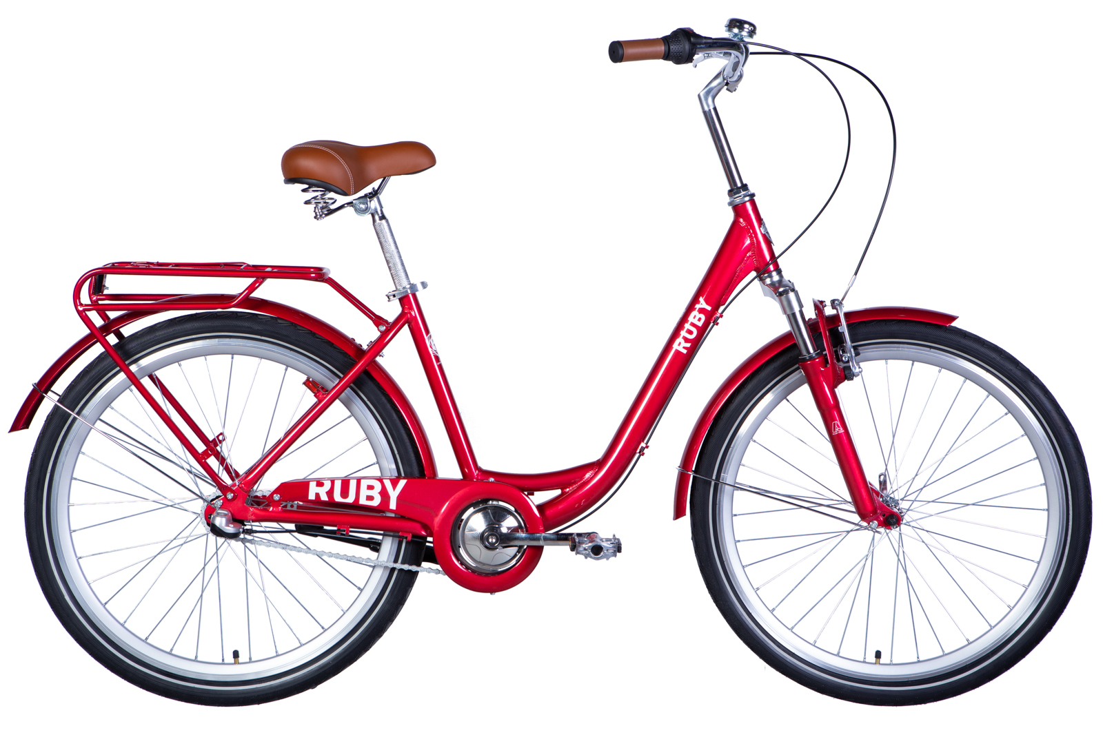 Velosipēds AL 26" Dorozhnik RUBY PH rāmis-17" sarkans ar dubļusargiem Velosipēds AL 26" Dorozhnik RUBY PH rāmis-17" sarkans ar dubļusargiem