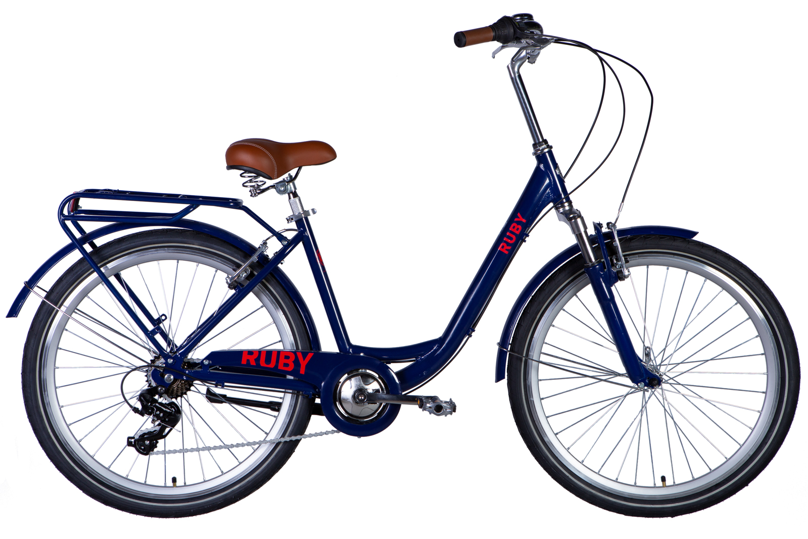 Velosipēds AL 26" Dorozhnik RUBY Vbr FR rāmis-17" tumši zils (m) spārni Velosipēds AL 26" Dorozhnik RUBY Vbr FR rāmis-17" tumši zils (m) spārni
