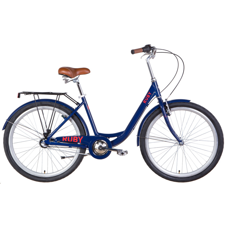 Velosipēds AL 26" Dorozhnik RUBY planet. rāmis-17" tumši zils