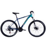 Velosipēds AL 27.5" Formula SPACE PHAETON DD FR rāmis-19" zils ar zaļu