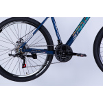 Velosipēds AL 27.5" Formula SPACE PHAETON DD FR rāmis-19" zils ar zaļu