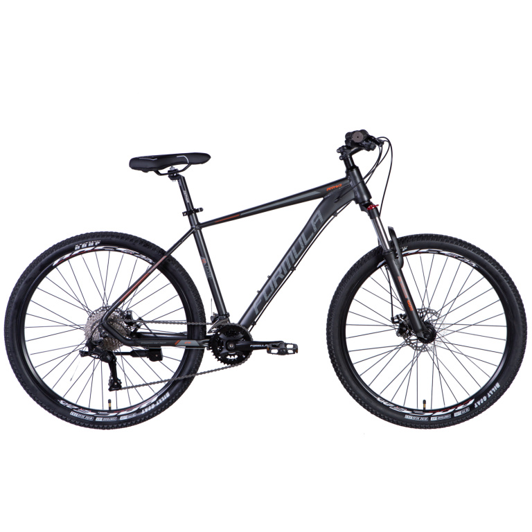 Velosipēds AL 27.5" Formula ZEPHYR 3.0 DD CS rāmis-19" melns (m)