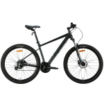 Velosipēds AL 27.5" Leon XC 80 HDD rāmis-18" pelēks-melns (m)